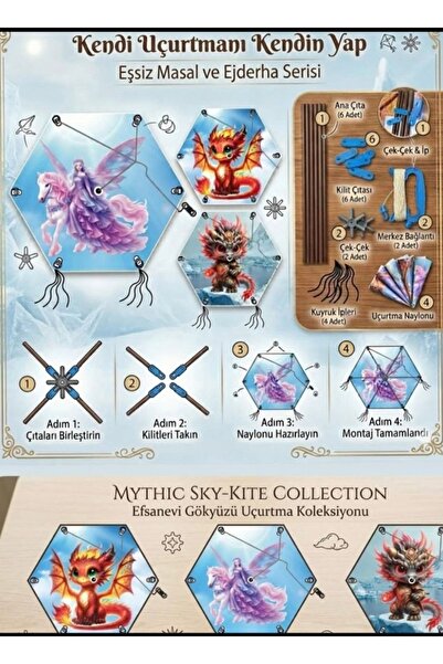 senacacollection Uçurtma Set 1 ADET