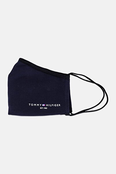 Tommy Hilfiger Men Brand Logo Face Mask, Dark Navy