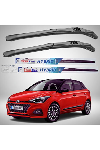 TEAMCAR Υβριδικοί Υαλοκαθαριστήρες Hyundai i20 GB Facelift (2018–2020) |   Μπ...