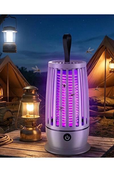 Eco Lounge UV Mor Işık Elektrikli Sivrisinek Tuzak Lamba Sessiz Çalışma Gece ...