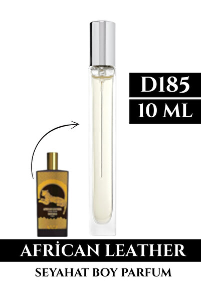homeartplus D185 - 10 ml ( AFRICAN LAETHER ) Deluxe Kalite Seyahat boy Parfüm
