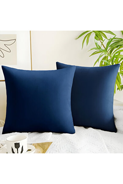 METİNEV Studio Design: Minimalist Textured Premium Velvet Throw Pillow