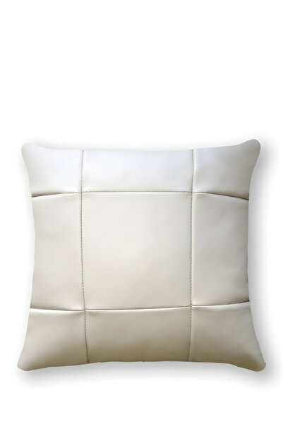 METİNEV Stain-Resistant Elegance: Erasable Modern Faux Leather Throw Pillow