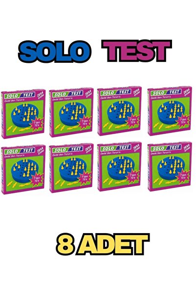 TOMBİ-X Solo Test Zeka ve Strateji Oyunu 8 Adet Eğitici Oyun