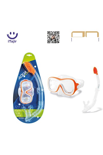 Trendbaby نظارة سباحة مع أنبوب تنفس Trend Baby & Trend Kids