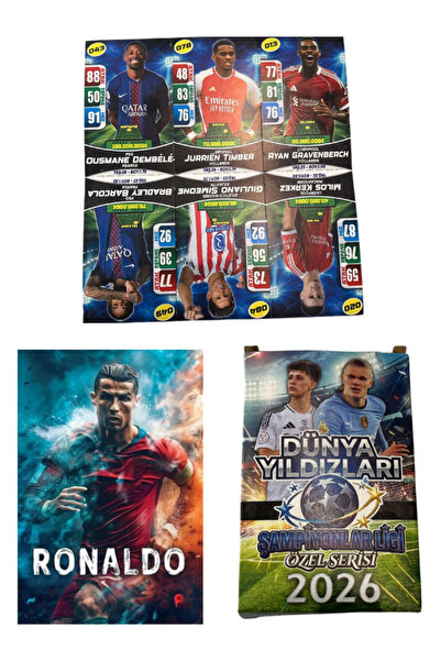 peta kitap Cristiano Ronaldo - (POSTER, AYRAÇ VE DÜNYA YILDIZLARI ŞAMPİYONLAR...