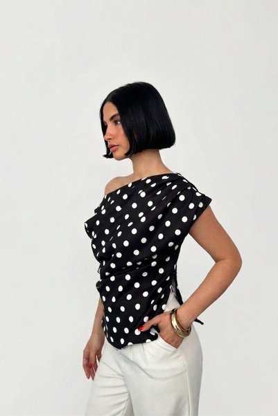 Ate and Co Polka Dot Blouse