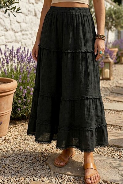 Chiccy Φούστα - Μαύρο - Regular