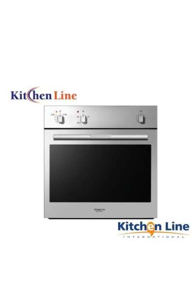 Kitchen Line فرن غاز مدمج مع مروحة توزيع الحرارة 60 سم موديل KL-G 604 V