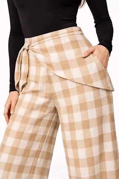 Etos Παντελόνι - Μπεζ - Μακρύ