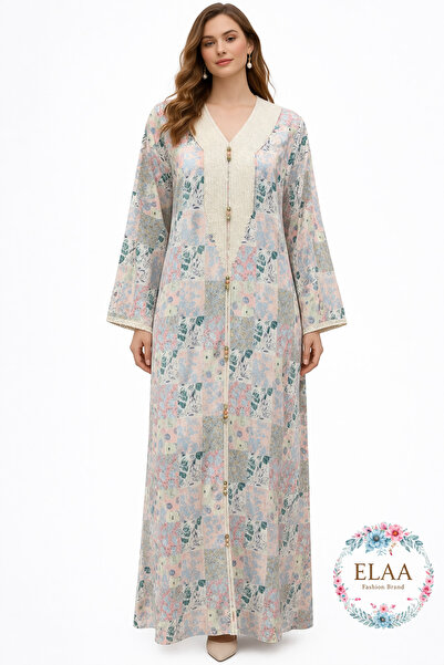 ELLA 2026 Summer Soft Style Daily Wear Feminine Jalabiya