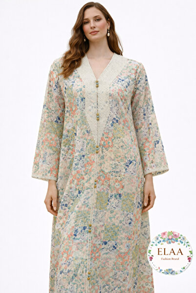 ELLA 2026 Summer Soft Style Daily Wear Feminine Jalabiya