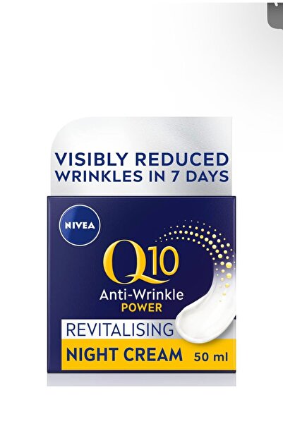 NIVEA 24H Q10 Anti-Wrnkle POWER Revitilising NIGHT CREAM 50ml
