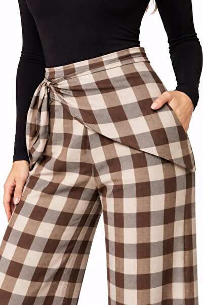 Etos Παντελόνι - Καφέ - Μακρύ