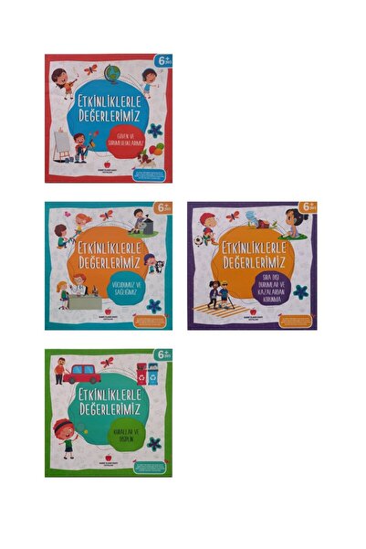 Sabri Ülker Vakfı Yayınları Our Values with Activities 4 Books