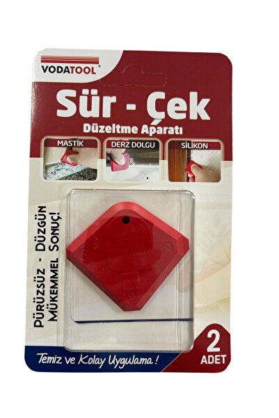 Akfix Vodatool Sür Çek Silikon Mastik Düzeltme Aparatı