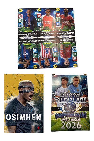 peta kitap Victor Osimhen - (POSTER, AYRAÇ VE DÜNYA YILDIZLARI ŞAMPİYONLAR Lİ...