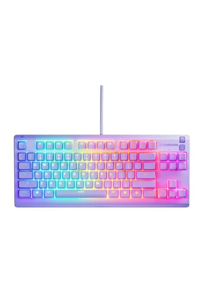SteelSeries Apex 3 TKL Keyboard Purple