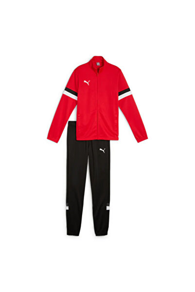 Puma teamRISE Jr PUMA Tracksuit - Κόκκινο και Μαύρο