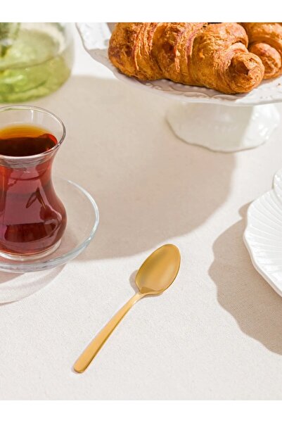 LC Waikiki LCW HOME Sarı 6 Parça Çay Kaşık Seti