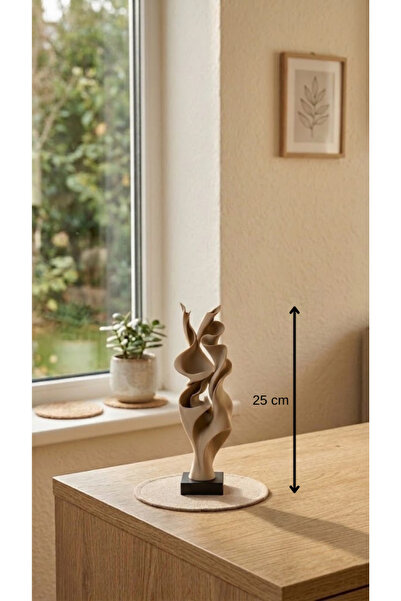 LayerOne Soyut Tasarım Biblo - 25 cm