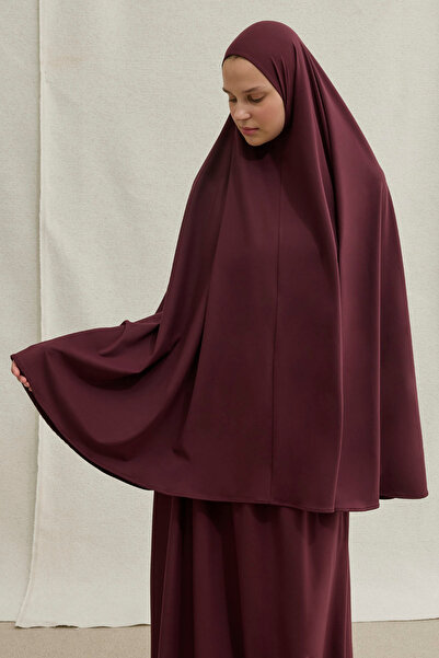 ViadelAtelier طقم خمار فلويد هاريم موردوم مكون من قطعتين
