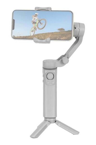 Shopi Foldable Gimbal Stabilizer for Smartphone – 3-Axis Phone Gimbal Stabili...