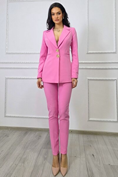 FashionForYou ARLENA κοστούμι γραφείου, με εφαρμοστό σακάκι και στενό παντελό...