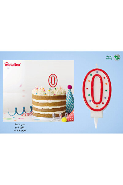 badreig Birthday Candle No0 Metalix