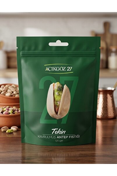 AÇIKGÖZ27 Kavrulmuş Antepfıstığı (Tekin) 125gr