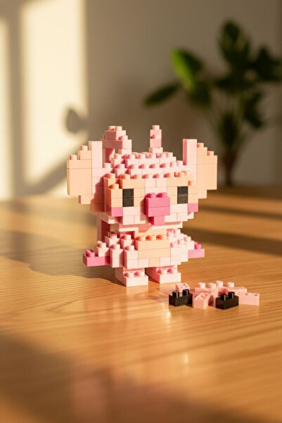hknova Hknova Mini Angel Stitch Yapboz Lego Seti Çiftler İçin Eğlenceli Zaman...