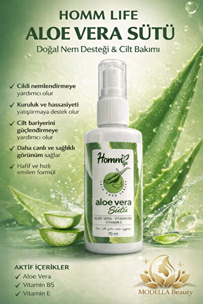 hommlife ALOE VERA SÜTÜ 70 ML