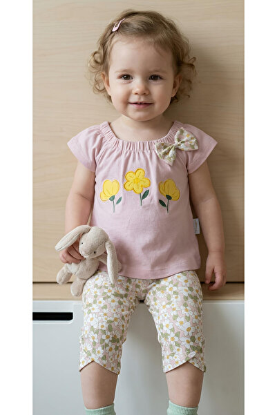 Nexvora Baby Girl Summer Set 2-Piece Set 6 Months 12 Months 18 Months 2 Years...