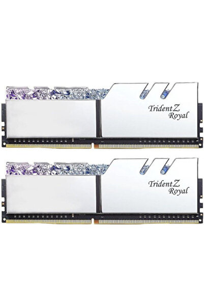 G Skill Memorie RAM G.Skill Trident Z Royal RGB Silver 32GB DDR4 3200MHz CL16...