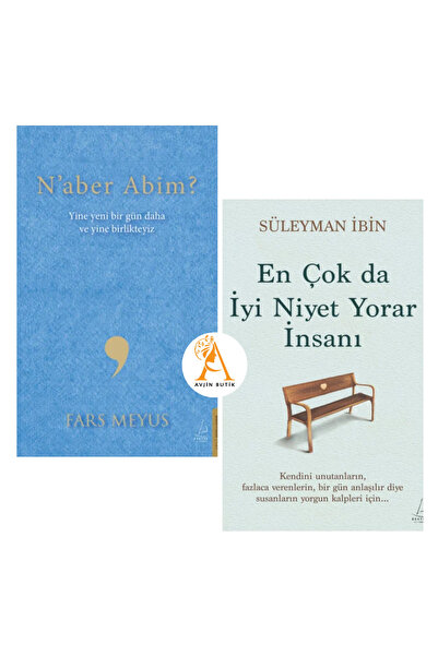 Destek Yayınları Naber Abim?/En Çok da İyi Niyet Yorar İnsanı/2 Kitap Set