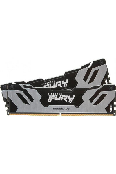 Kingston Memorie RAM FURY Renegade Silver 32GB DDR5 6400MHz CL32 Kit Dual Cha...