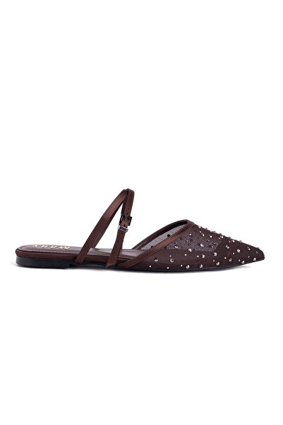 MARY Παπούτσια μπαλαρίνας για κορίτσια, βραδινά παπούτσια μπαλαρίνας, παντόφλ...