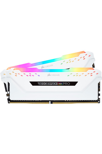 Corsair Memorie RAM Vengeance RGB PRO Albă 32GB DDR4 2666MHz CL16 Kit Dual Ch...