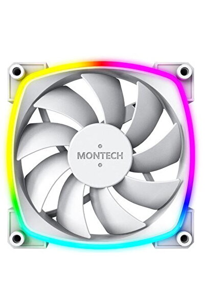 MONTECH Ventilator AX120 PWM, Alb, ARGB, 120 mm