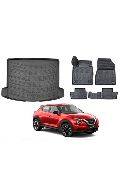 ko kaliteoto Nissan Juke 2026 Model 4D Üst Bagaj Havuzu+Paspas Seti Eva Serisi