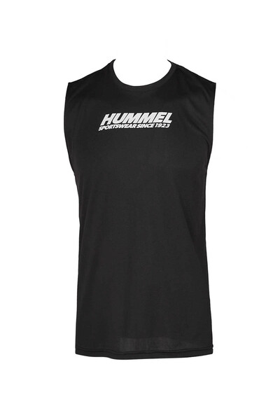 hummel Hmltraca Tank Top Μαύρο Ανδρικό Αμάνικο T-shirt 912356-2001
