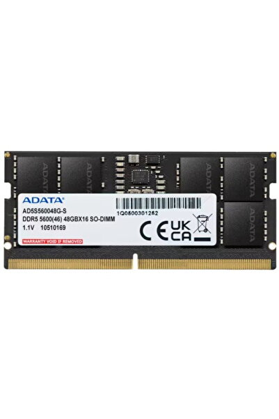 Adata Памет RAM DDR5 SO-DIMM 5600 48GB AD5S560048G-S