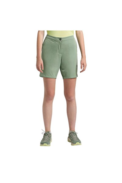 Jack Wolfskin Hiking Alpine Short Kadın Yeşil Şort KADIN ŞORT 1509141_4029