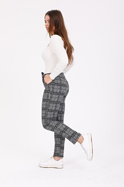 Sea Queen Women's Plus Size High Waist Sash Print Camisole Pants