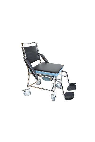Medikoline FH 30 Katlanabilir Tuvalet ve Transfer Sandalyesi - 120 Kg Kapasiteli