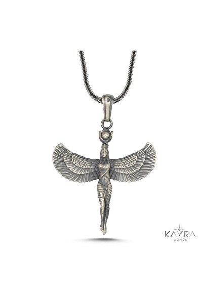 Kayra Mücevher 925 Ayar Gümüş Tanrıça İsis Kolye