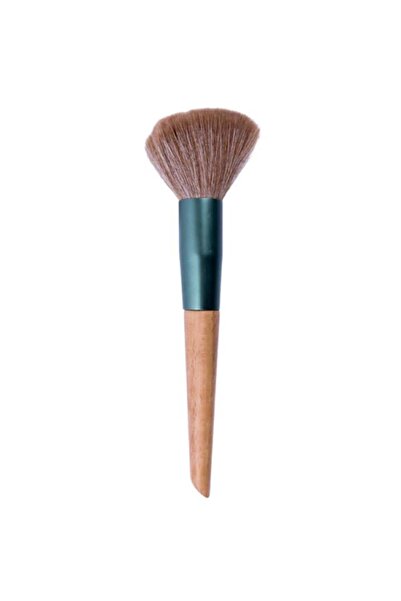 BEAUTY SYSTEM Wooden Handle Facial Makeup Brush