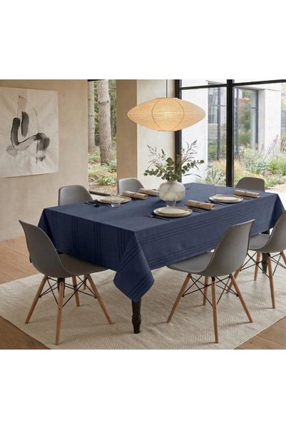 Bilgiçler Tekstil Stain-Free Tablecloth - Stain Resistant - 160 X 220 cm
