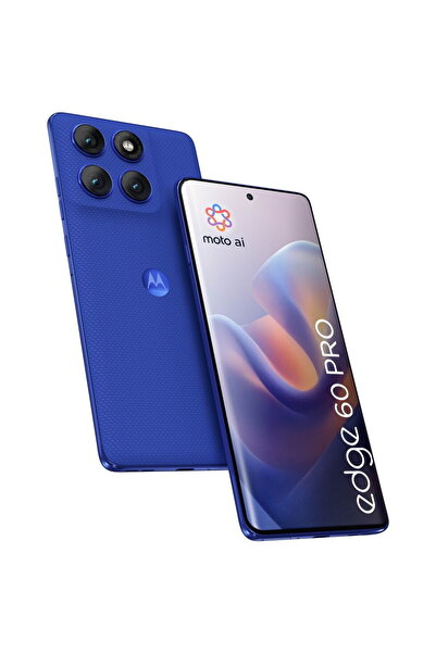 Motorola Смартфон edge 60 Pro - 6.67 - 512GB (Ослепително синьо, Android, 12GB)