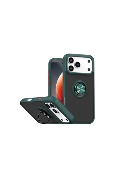 ArkhenX Apple iPhone 17 Pro Montreal Ring Silicone Cover - Green